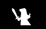Deltarune prophecy panel illustration: the second hero, the girl with hope